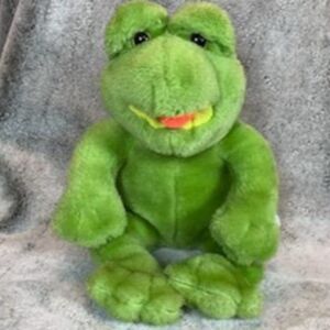 Vintage Green Frog 1998 Liberty Toy.